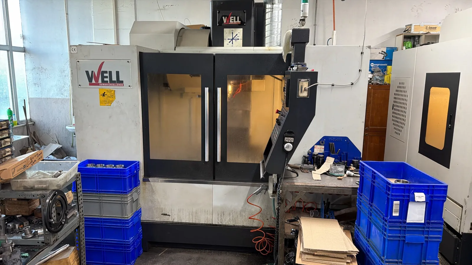 Well - 4 Eksen CNC İşleme Merkezi